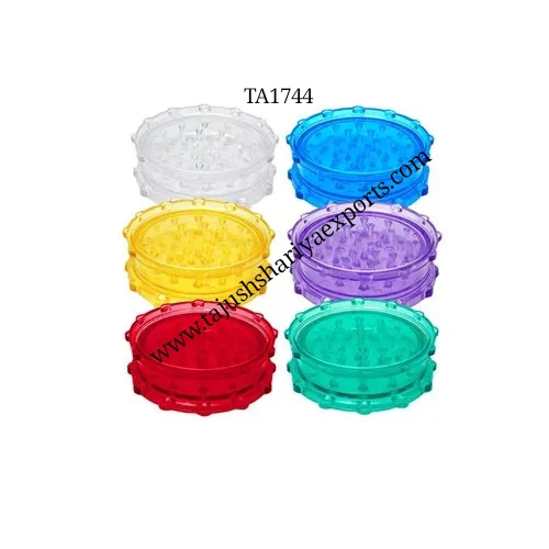 Plastic Smoking Herb Grinder 3 Part Size 3 Inches Price $ 0.80